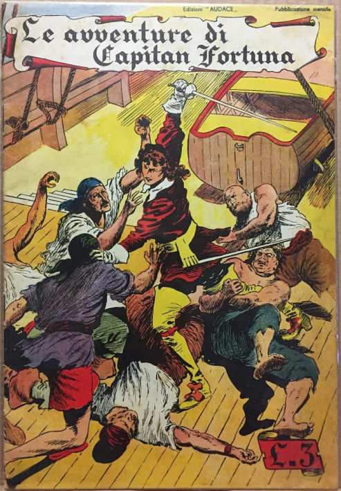 Le avventure di Capitan Fortuna - Audace Supplementi Serie V N.4 cover