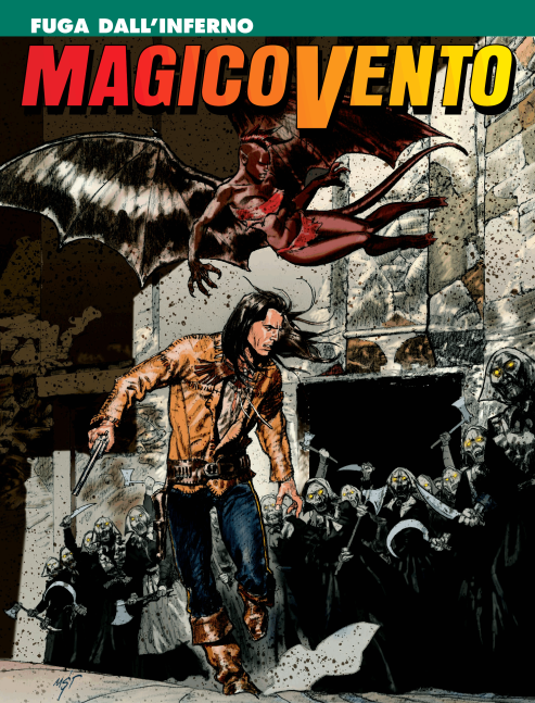 Fuga dall'inferno - Magico Vento N.104 cover