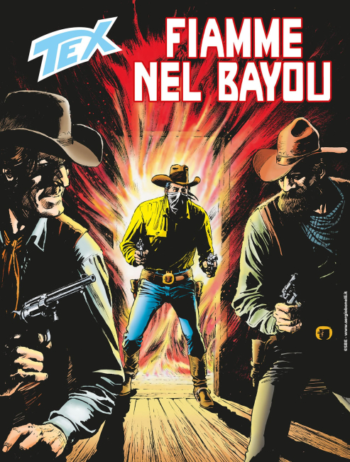 Fiamme nel Bayou - Tex Gigante II Serie N.788 cover