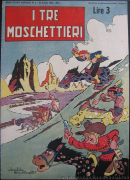 I tre moschettieri - Albo d'Oro Audace I Serie N.2
