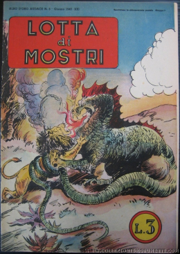 Lotta di mostri - Albo d'Oro Audace I Serie N.3