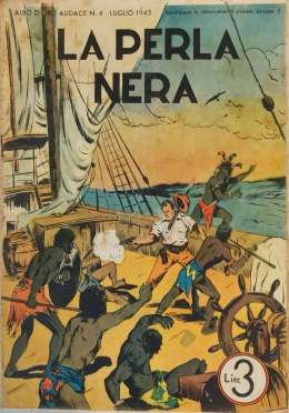 La perla nera - Albo d'Oro Audace I Serie N.4