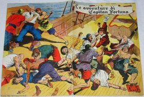 Le avventure di Capitan Fortuna - back cover